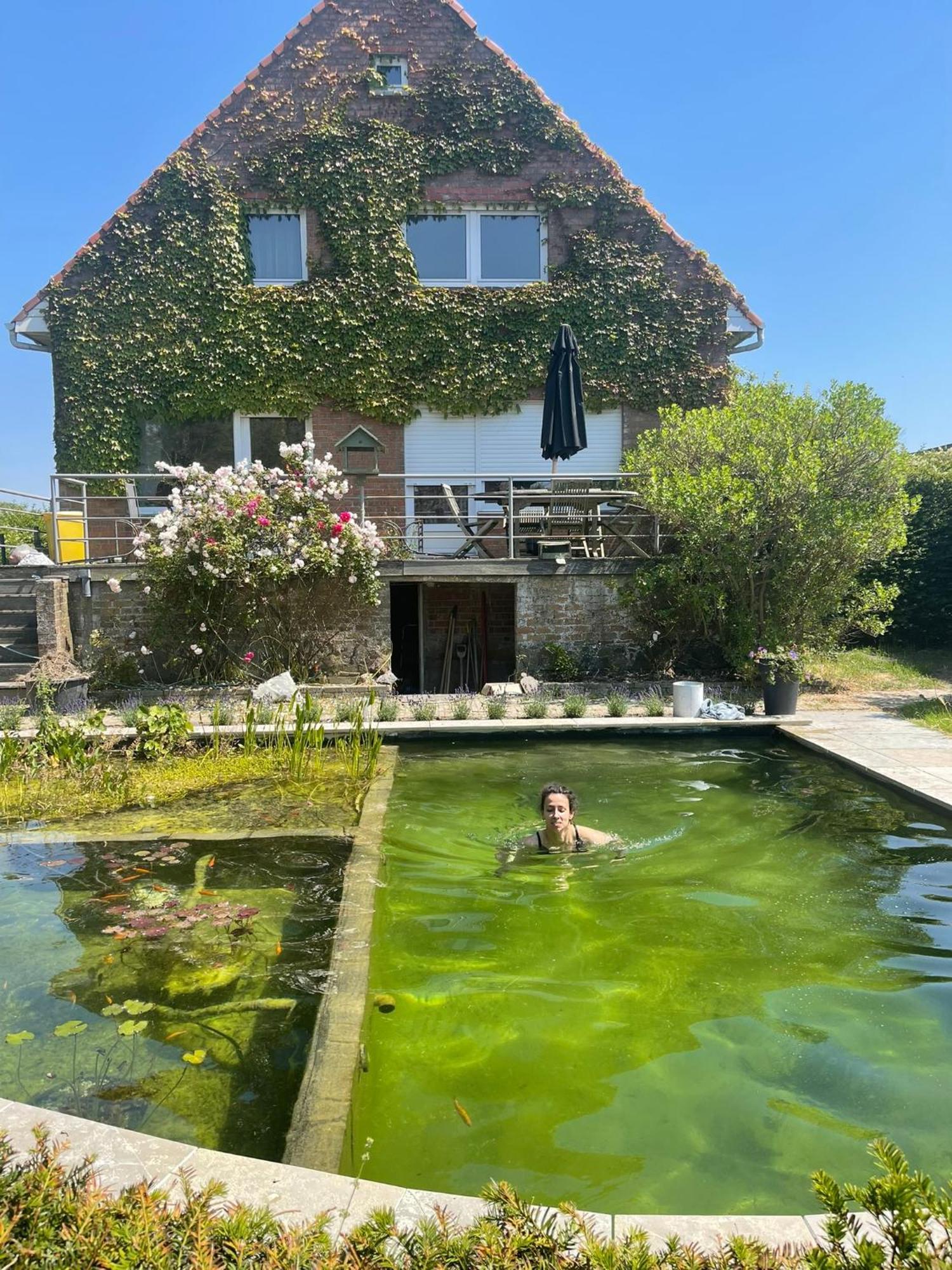 In Front Of The Sea With Natural Swimming Pond